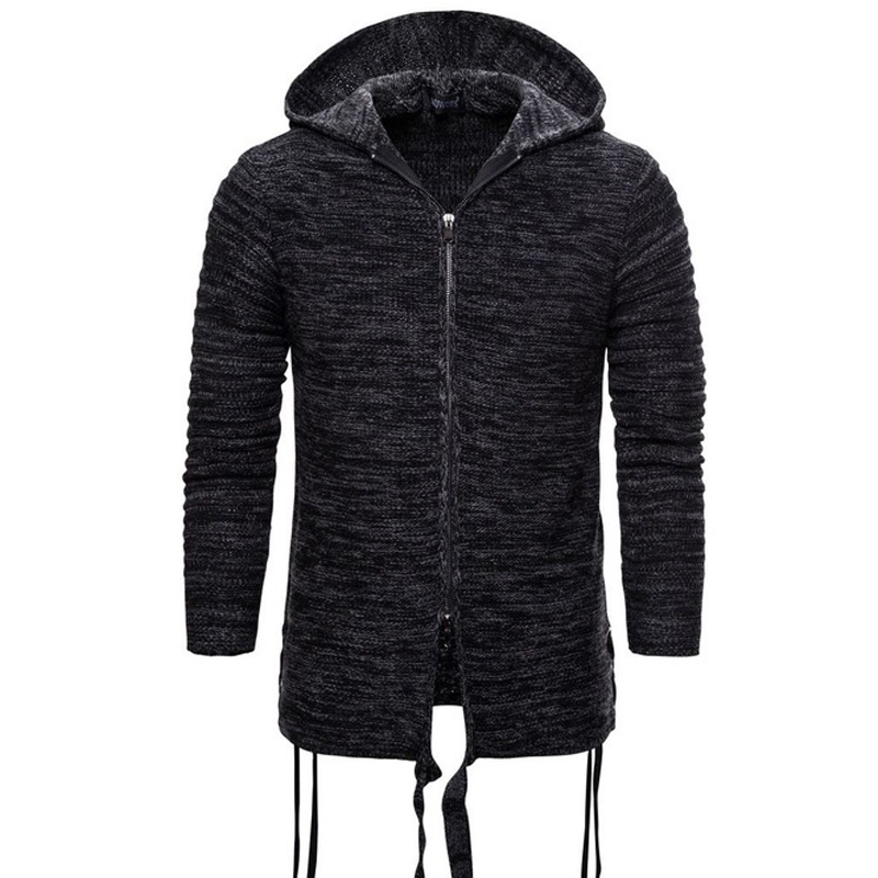 Slim Fit Knitted Hoodies