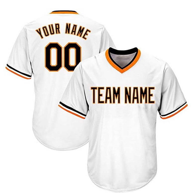 Men Pullover Baseball Jersey 